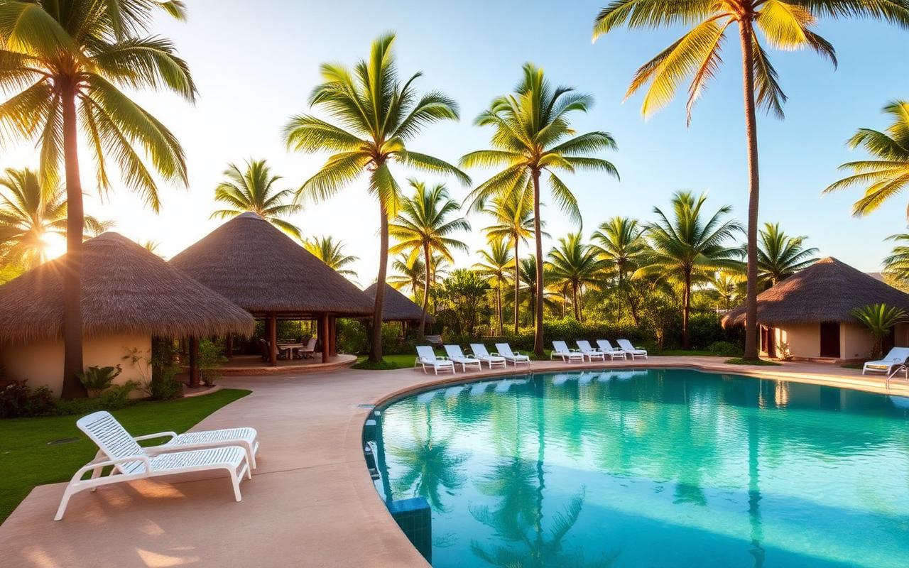 Piscina da Eco Village Preá